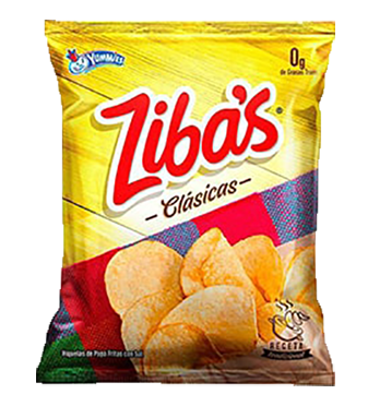 imagen de un paquete de Zibas clasicas